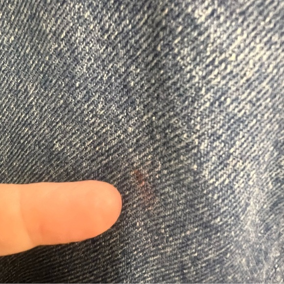 Vintage Dickies Dad Jeans in faded blue altered size 38x27 - Picture 8 of 12